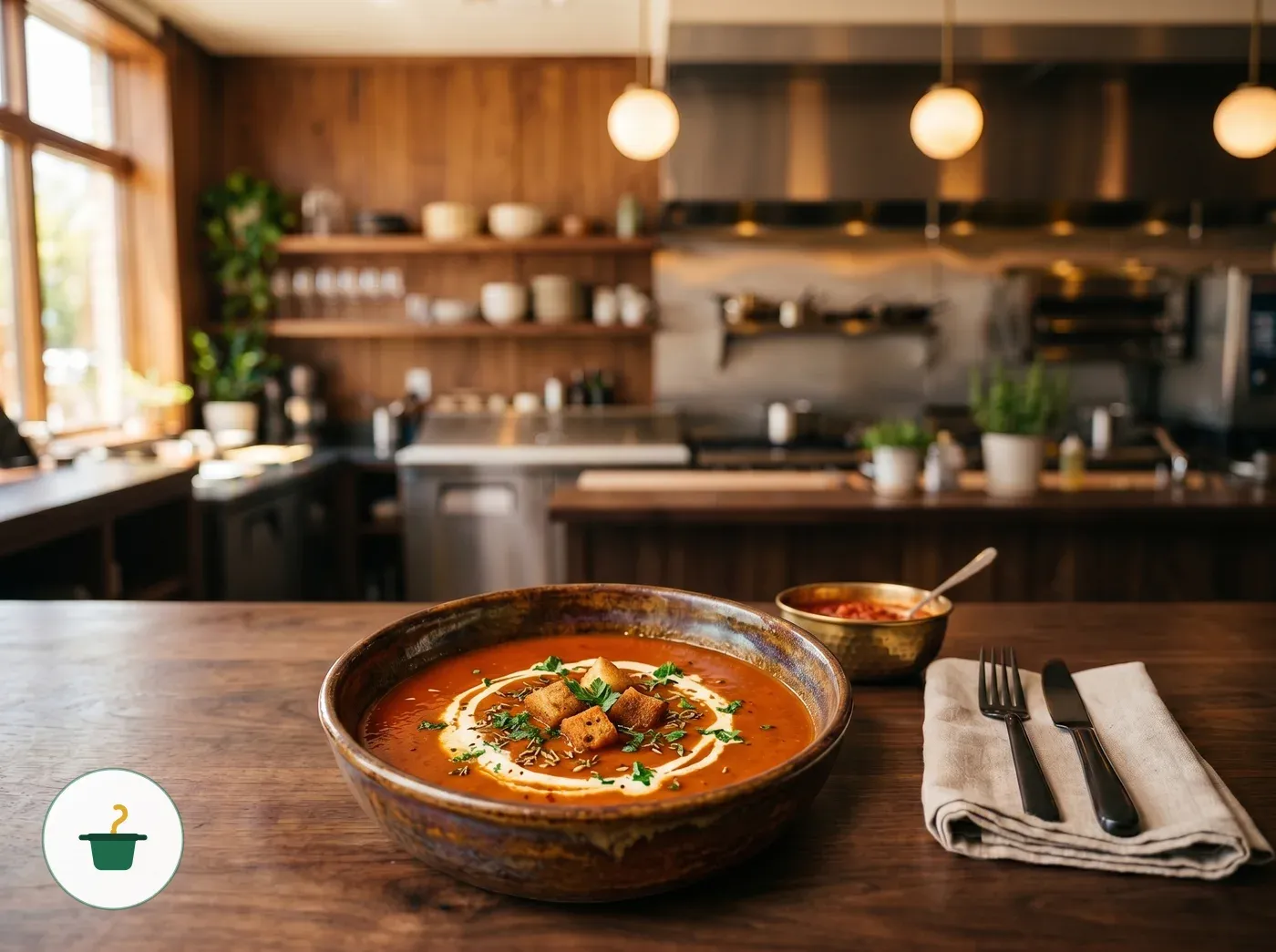 شوربة طماطم بالكريمة