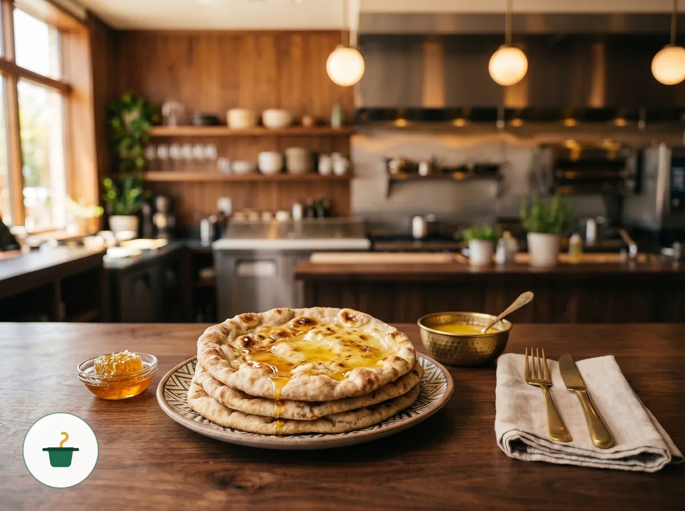 فطير بالسمن والعسل